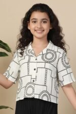 Fashion Dream Girls Cotton Blend Embroidered Co-Ord Set|Coord Set|Combo Set|Kids Clothes for Girls - Image 4
