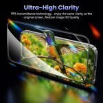 Military-Grade Tempered Glass Screen Protector for Samsung Galaxy A06 / F06 / M06 / A07 / F07 / M07 Edge to Edge Coverage with Easy Self-Installation Kit - Image 3