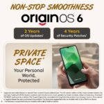 iQOO Z11 Lite 44W 5G (Solar Flame, 6GB RAM, 256GB Storage) | 6500mAh Battery with 44W Fast Charging* | Dimensity 6300 with 579k+ AnTuTu Score* | OriginOS 6.0 with AI Creation* & Private Space - Image 9