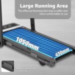 Maxpro 12% Auto Incline Glide 4.5HP Peak Motor 3-in-1 Foldable Treadmill for Home | Walking Pad Under Desk | 14 km/hr Speed | 120 kg Capacity | Remote Control (PTM200I) - Image 6