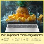 HP 15, AMD Ryzen 3 7320U (8GB LPDDR4, 512GB SSD) FHD, Micro-Edge, 15.6"/39.6cm, Win 11, Office 22, Silver, 1.59kg, fc0499AU, AMD Radeon Graphics, 1080p FHD Camera Laptop - Image 5