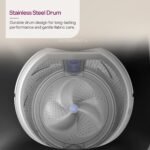 Godrej Smart Choice 7 Kg 5 Star with 5 Years Comprehensive Warranty, AI Tech, Fills Tub At ~0 Water Pressure, Fully-Automatic Top Load Washing Machine (WTEON ALP 70 5.0 FDUN GPGR, Graphite Grey) - Image 5