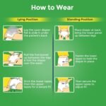 KareIn Classic Adult Diaper Tape M Size, Medium, Waist (76-114 cm 30'-45'), 10 Unit, Long Protection Hour, Unisex, Quick & Even Absorption, Anti-Bacterial, Leakproof, Odour Control, Wetness Indicator - Image 6