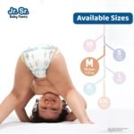 Jr. Sr. Baby Diaper Pants | Medium (M) Size (7-12 kg), 70 Count | Pack of 1 | Upto 12 hr Absorption with Advanced Leak Protection | Safe For Babies Skin | Soft, Secure & Comfy - Image 5
