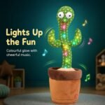 Toy Imagine Rechargeable Talking Cactus Toy for Kids - Musical Dancing, Speaking Cactus Toy for Babies – Educational Talking Toy for Baby Boys & Girls (0-3 Years) – Speaking, Repeating for Toddlers - Image 4