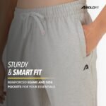 Boldfit Track Pants for Men Lightweight Gym Lower & Night Pant Mens Cotton Blend Trackpant for Running Sports Lower Man Style Comfortable Black Track Pants Joggers - Image 5