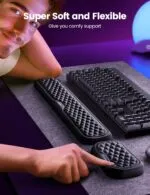 VAYDEER Keyboard and Mouse Wrist Rest Pad Set Padded Memory Foam Hand Rest Support for Office, Computer, Laptop, Mac Typing and Wrist Pain Relief and Repair(Large Set) - Image 2