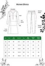 GoSriKi Viscose Kurta for Women | Kurta with Pant & Dupatta | Straight Embroidered Suit | Indian Ethnic Outfit Office Party Wedding Clothing Fashion Premium Traditional Style Look 3 Piece - Image 7