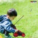 Gooyo DB2069 360° Rotating & Rolling Stunt Car Toy with Demo Functions | Spin, Stunt, Flip Functions | Remote Control Stunt Car Toy for Kids | Red | in-Built Battery | Gift Box Packaging - Image 6