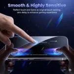 Military-Grade Tempered Glass Screen Protector Compatible for iphone 15/iphone 16 with Edge to Edge Coverage and Easy Self Installation kit - Image 4