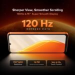 Itel Zeno 200 (Nightly Blue, 4 GB RAM, 128 GB Storage) | 6.75" HD+ Display | 120 Hz Refresh Rate | IP65 Dust & Water Resistance | 13 MP Camera | 5000 mAh Battery | Charger in Box - Image 2