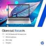 HP 15 Laptop | Intel Core i5-13420H,13th Gen |16GB RAM | 512GB SSD | Win 11 |M365 Basic(1yr)* Office24|Anti-Glare, Micro-Edge, 15.6''/39.6cm|Backlit KB|FHD Camera w/Shutter|1.65kg, Silver -FR0045TU - Image 4