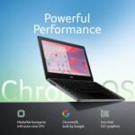 Acer Chromebook, MediaTek Kompanio 540 Octa-Core Processor, 4GB RAM, 64GB eMMC, Full HD, 11.6"/27.94cm Display, Chrome OS, Black, 1.2 KG, C725, Arm Mali G57 Graphics, WiFi 6E Laptop - Image 3
