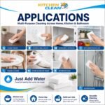 Kitchen Clean® Magic Eraser Sponge, Pack of 2 | Wall & Kitchen Stain Remover, Bathroom Tile Cleaner, Pencil Marks & Lime Scale Cleaner - Image 6