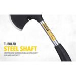 STANLEY 54-105 Camp Axe Steel Shaft with Anti-Rust Properties for Carpentry, Camping, Hiking & Light-Duty Wood Cutting, Grey & Black - Image 9
