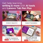 Lenovo {Smartchoice} Idea Tab Pro with Pen Plus|12.7" 3K Display|144 Hz Refresh|12 GB RAM, 256 GB ROM| AI-Enabled| MediaTek Dimensity 8300|Quad JBL Speakers|10200 mAh Battery with 45 W Charger|WiFi 6e - Image 3
