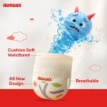 Huggies Complete Comfort Wonder Pants | Pant Style Baby Diapers Medium Size (M), 76 Count | India's Fastest Absorbing Diaper, Prevents Diaper Rash, Ideal for 7 to 12 Kgs - Image 9