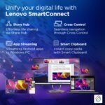 Lenovo Idea Tab Smartchoice with Pen|Wi-Fi| 11 Inch, 2.5K Display, 500 Nits Brightness| 8GB RAM + 256GB ROM (Expandable Up to 2TB) |Mediatek Dimensity 6300|Android 15|4-Speakers with Dolby Atmos, Grey - Image 7