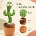 Toy Imagine Rechargeable Talking Cactus Toy for Kids - Musical Dancing, Speaking Cactus Toy for Babies – Educational Talking Toy for Baby Boys & Girls (0-3 Years) – Speaking, Repeating for Toddlers - Image 7