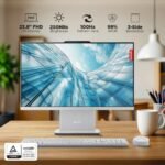 Lenovo IdeaCentre AIO Ryzen 5 7533HS 23.8" FHD IPS All-in-One Desktop (8GB RAM/512GB SSD/Win11/Microsoft 365 Basic + Office 2024/3Wx2 Speakers/5MP+IR Camera/Wireless Keyboard & Mouse), F0HR00CFIN - Image 3