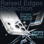 JETech Slim Case for iPhone 17 Pro, Clear - Image 5