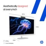 HP All-in-One, 13th Gen Intel Core i3-1315U (8GB DDR4, 512GB SSD) IPS,300 nits, Anti-Glare, FHD, 27''(68.6cm), Win11, M365* Office 24, Shell White, 6.42kg, FHD IR tilt Camera, 27-cr0902in/cr0906in - Image 8