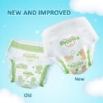 Amazon Brand - Supples Premium Baby Diaper Pants | 54 Baby Diapers | XL | 12-17 Kg | 12 Hrs Absorption | Cushiony Cotton Soft Fabric | Phthalates-Free | Triple Leak Guard - Image 7