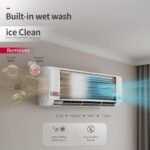 Hitachi 1.5 Ton 3 Star, New Star rated, Heavy Duty Smart Inverter Split AC (Copper, Wi-Fi, Long air throw, Smart View Display, ice Clean, Hybrid Convertible, Anti-Bacterial Mesh Filter,RAS.Y319PCDISL, White) - Image 4