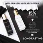 BELLAVITA CEO MAN and WHITE OUD Unisex | Long Lasting Perfume Unisex | Eau De Parfum pack of 2x20ml each | Tonka, Agarwood & Orange | Woody, Spicy & Citrus Premium Fragrance - Image 5