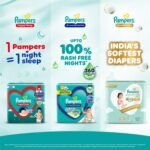 Pampers All Round Protection Pant Style Baby Diapers, New Born/X-Small (NB/XS), 17 Count, Anti Rash Blanket, Lotion with Aloe Vera, Upto 5 Kg Diapers - Image 6