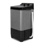 VW 8.5 kg semiautomatic Top Load Washer Only with Powerful Wash, V8 Supreme Wash, Black/Grey - Image 11