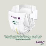 Bambo Nature Premium Baby Tape Diapers for Baby Small Size (3-6 Kgs) - Super Absorbent, Breathable, Extra Soft, Dermatologically Tested, Hypoallergenic Infant Nappies With Wetness Indicator, 30 Count - Image 2