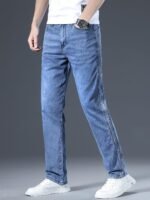 URBAN POCKETS Jeans for Men | Denim Pants with Regular Fit & Classic Straight Cut (U11-12) - Image 6