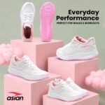 ASIAN Mercury-21 Women’s Running Shoes | Lightweight Shoes with EVA Sole, Breathable Knit Comfort, Stylish Casual Running, Walking & Sports Shoes for Girls - Image 6