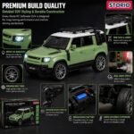 Storio Sports Utility Vehicle SUV Defender Remote Control RC Car with Real Smoke | High Speed Racing Toy with LED Lights | Rechargeable Battery | Fully Functional RC Vehicle for Kids Boys & Girls - Image 5