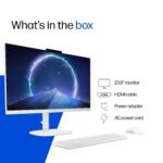 HP OmniStudio All-in-One, Intel Core 5 210H (i5 14th gen), (8GB DDR5, 512GB SSD) FHD, Anti-Glare, 23.8''(60.5cm), Win 11, Office 24, Cotton White, 4.98kg, Dual 3 W Speakers, FHD IR Camera, 24-cu0567in - Image 9