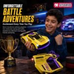 Storio RC Battle Car for Kids 3-12 Years, Remote Control Car with 2 Player Shooting Game, Rechargeable Toy Car with Flip Action, RC Cars for Boys Girls, Birthday Gift - Image 7