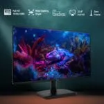 Acer EK240Y P6 P6 23.8 Inch IPS Full HD Backlit LED Monitor I 144Hz Refresh Rate, 1MS VRB Response Time, AMD FreeSync I 1 x VGA 1 x HDMI with Inbox HDMI Cable I Zero Frame Design I Eye Care I Black - Image 2