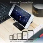Portronics MODESK Universal Mobile Holder Stand with Metal Body, Anti Skid Design, Light Weight for All Smartphones, Tablets, Kindle, iPad(Black) - Image 6