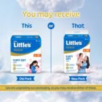 Little's Premium Baby Diapers L Size (Large) Pants Style | 9-14 kg | 62 Count | Super Jumbo FluffySoft Baby Diaper with Leakage Guard, Wetness Indicator & 12 Hours Absorption - Image 9
