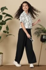 Fashion Dream Girls Cotton Blend Embroidered Co-Ord Set|Coord Set|Combo Set|Kids Clothes for Girls - Image 5