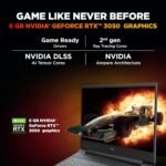 HP Smartchoice Victus, 14th Gen Intel Core i5-14450HX, 6GB RTX 3050, 24GB DDR5(Upgradeable) 512GB SSD, 144Hz, 300 nits, 15.6''/39.6cm, Win11, Office 24, Mica Silver, 2.3kg, fa2303/15tx, Gaming Laptop - Image 3