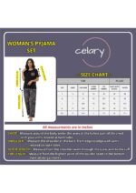 Celary Women’s Cotton Blend Printed Night Suit Set||Soft & Breathable Short Sleeve Top & Ethnic Print Pyjama Set||Also Available in Plus Size||Korean Night Suit||Comfortable Home Wear & Sleepwear - Image 6