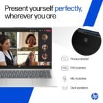 HP 14 Smartchoice, Intel Core Ultra 5 125H 12 TOPS, 24GB DDR5 (Upgradeable) 1TB SSD, Anti-Glare, FHD, 14''/35.6cm,Win11, M365*Office24, Silver, 1.4kg, ep1180tu, FHD Camera w/Shutter, Backlit AI Laptop - Image 5