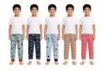 NammaBaby Cotton Pajama Pants with All Over Print for Boys and Girls (Multicolor Designs)(Regular Fit)(Pack of 5) - Image 2