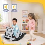 Amazon Brand – Jam & Honey Panda 3-in-1 Foldable Slide with Rocker Chair for Toddlers | Small | Indoor & Outdoor | Safe for Boys & Girls | Age 2 Years | Easy Assembly | Black - Image 7