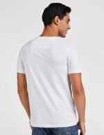 Amazon Brand - Symbol Men's Solid Cotton T Shirt | Round Neck | Half Sleeve | Plain-Regular Fit (Available in Plus Sizes) - Image 2