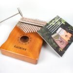Kadence K17A 17-Key Kalimba | Mahogany Thumb Piano with Laser-Engraved Notes | C Major Keys | Armrest | Natural - Image 5