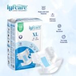 Lyfcare Open Tape Adult Diaper, Tape style (XL) - 60 Units (Pack of 6) - Image 7