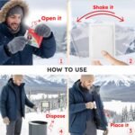 WARMEE Body Warmers (Pack of 7 pcs) Safe and Natural, 8+ Hours of Heat || Air Activated Heat Packs for Adults and Children || Travel Warmers for Winters, Trekking, Camping, - Image 7